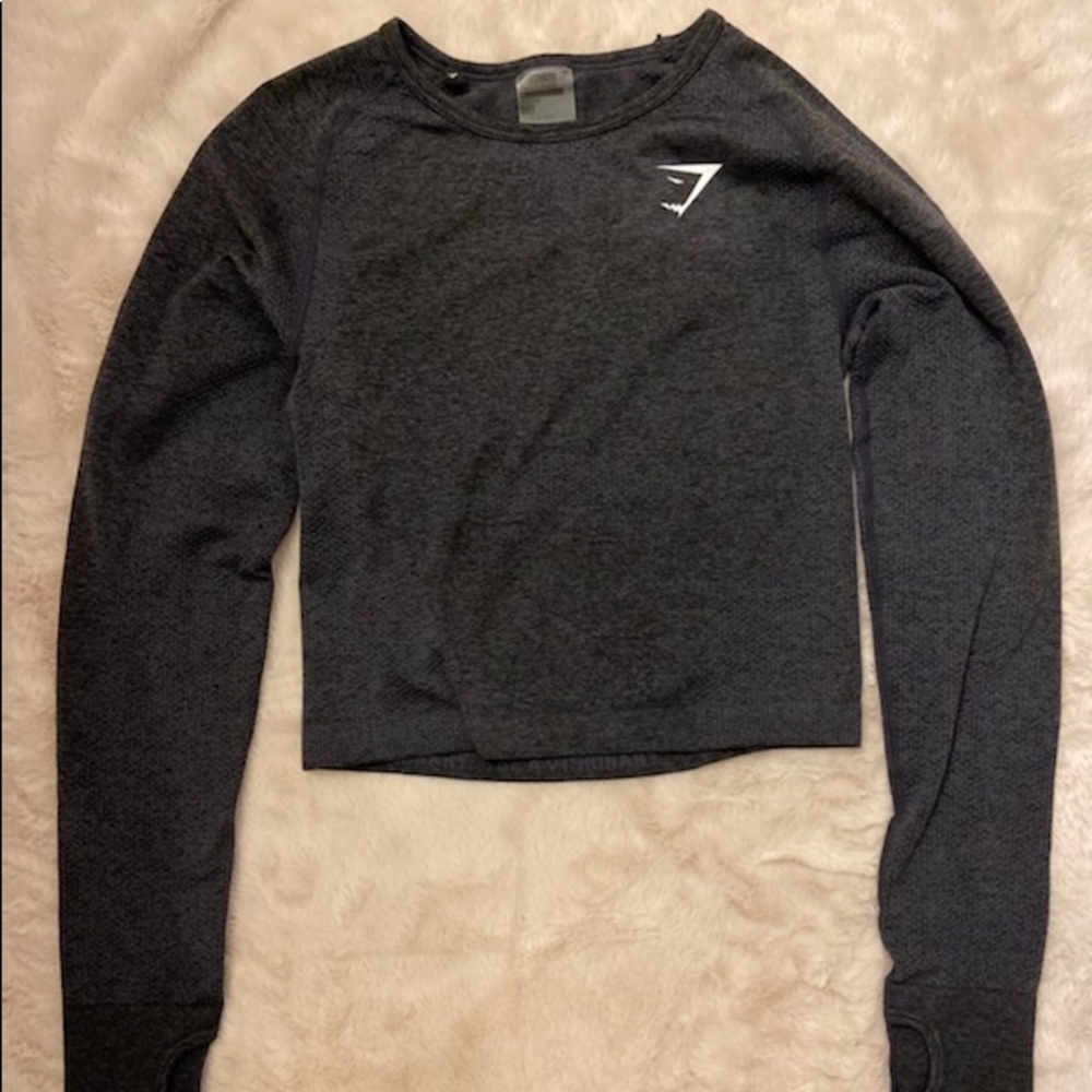 Gymshark Vital Seamless Long Sleeve Crop Top